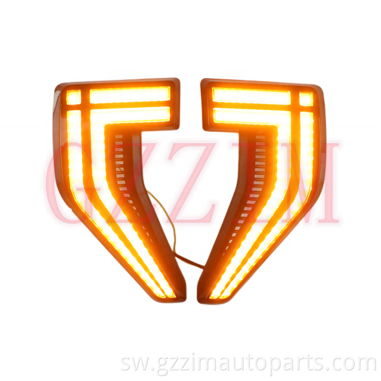 Mchana wa gari wakati wa kukimbia taa iliongoza fender taa DRL kwa F150 2021